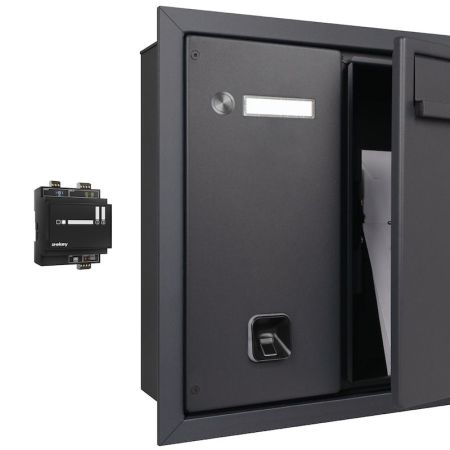 ekey HELLO-Briefkasten Unterputz und ekey sLine Fingerprint (ohne Intercom) WM Limited Edition #204514